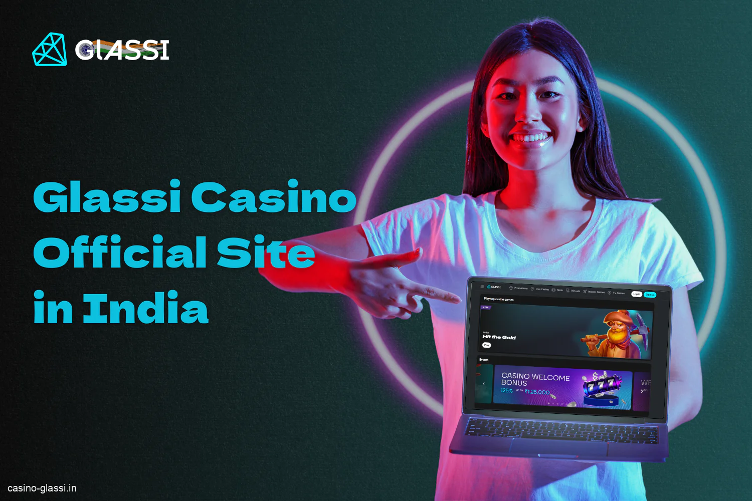 Glassi Casino offers a wide range of casino, gambling and sports betting options for users from India